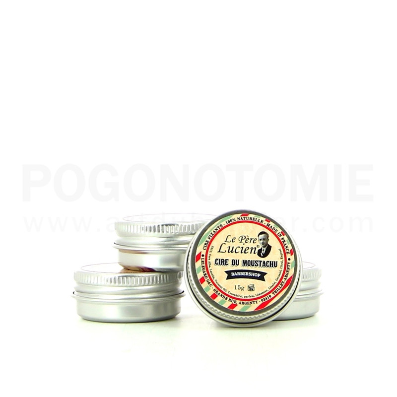 Cire du moustachu Le Père Lucien, Barbershop