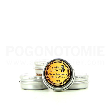 Cire du moustachu Le Père Lucien, Oud - Santal