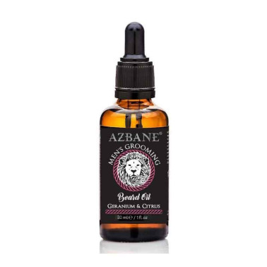 Huile à barbe Geranium & Citrus AZBANE