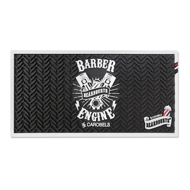 Tapis de barbier Beardburys en caoutchouc
