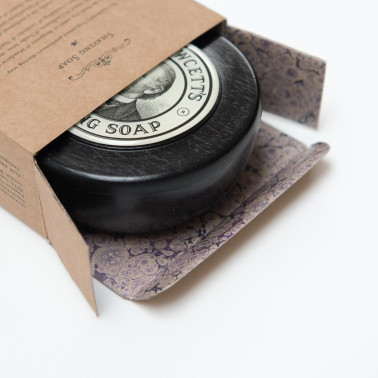 Savon de rasage Capt. Fawcett's et son bol en bois