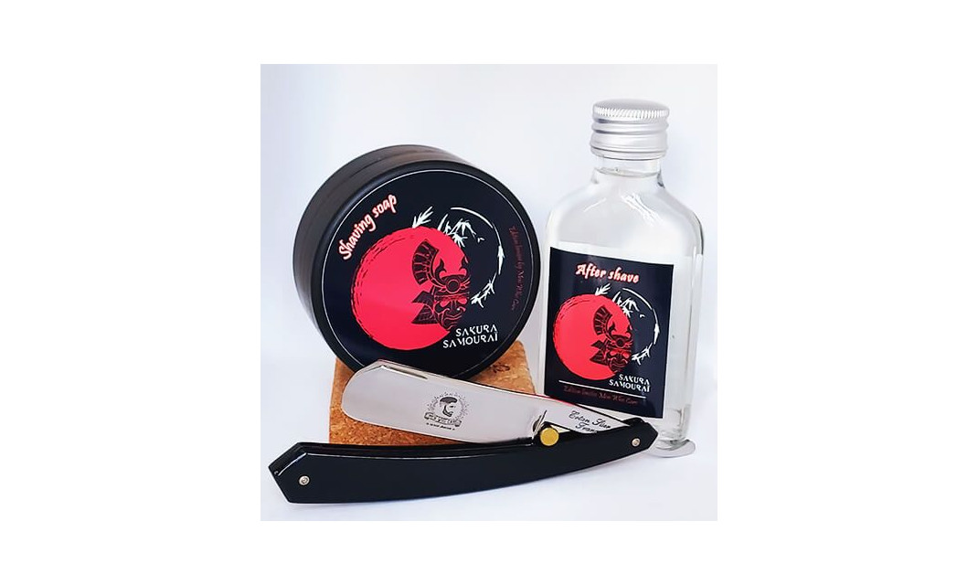Kit de rasage Coupe-Choux savon et lotion offerts Kit de rasage Coupe-Choux savon et lotion offerts