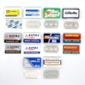 Pack de 10 lames de Rasoir de Sécurité