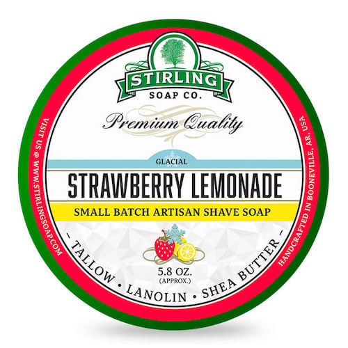 Savon De Rasage Strawberry Lemonade